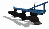 Плуг трехкорпусный навесной АЛМАЗ ПЛН 3-35 (без предплужников)