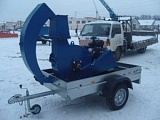 С52; ИВН-2/200 Измельчитель с приводом от ДВС бензин 35л.с. стационарный на прицепе
